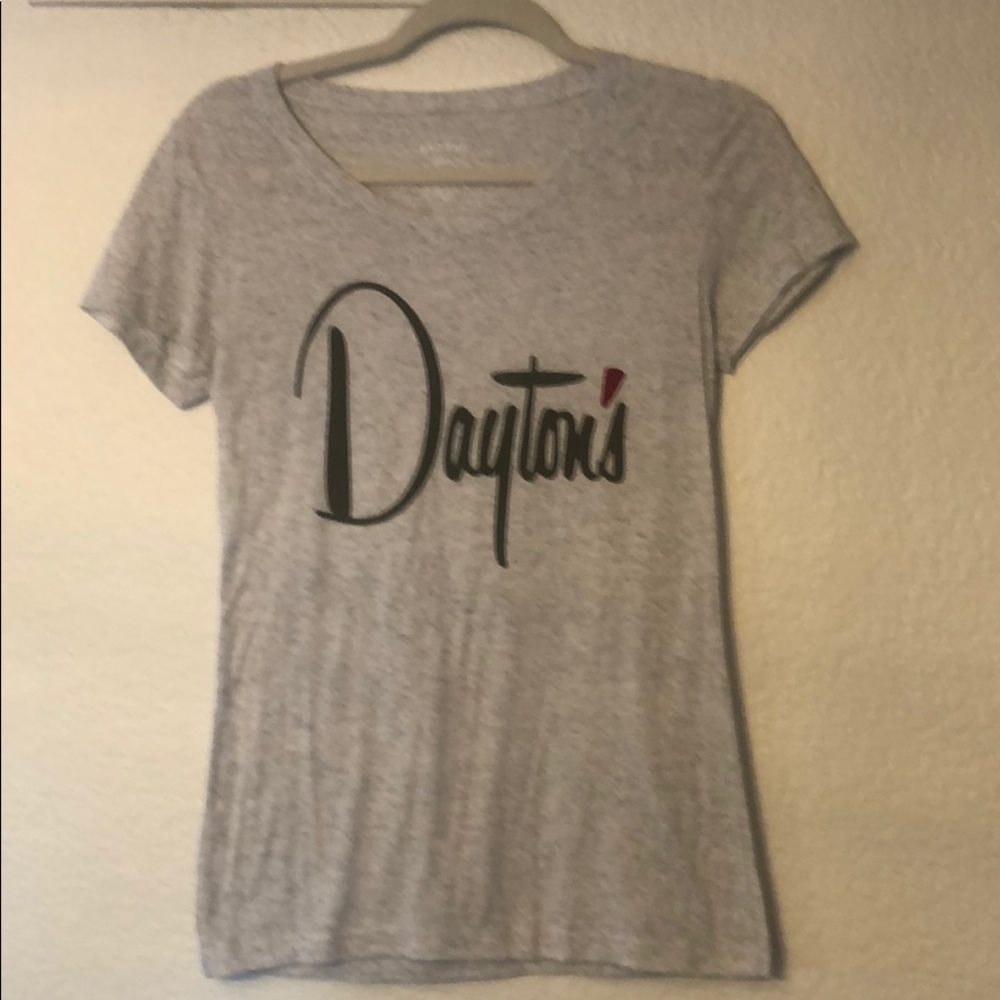 Dayton's Department Store Vintage Fitted Scoop Tee